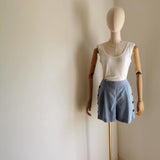 sailor wide leg shorts