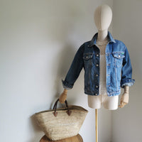 vintage midwash denim jacket