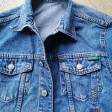 vintage midwash denim jacket