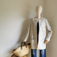 jacquard irregular spot jacket