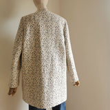 jacquard irregular spot jacket