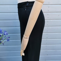 sand fine jersey trousers