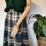 vintage yarell tartan skirt