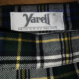 vintage yarell tartan skirt
