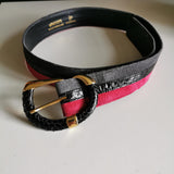 vintage jaeger pink belt