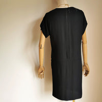 marni asymmetric black dress