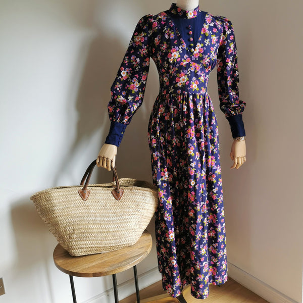 vintage prairie maxi dress