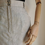 vintage damask effect suit(size 40)