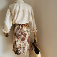 vintage voyager silk skirt