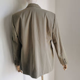 vintage boxy sage jacket